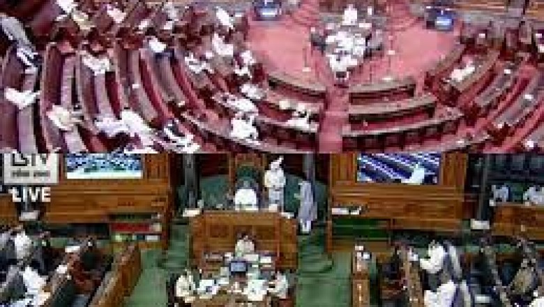पहले हफ्ते राज्यसभा में 27 और लोकसभा में महज 16 प्रतिशत ही हुआ कामकाज