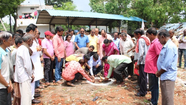 महापौर के वार्ड चिखली में लगभग 33 लाख से होगा विकास कार्य, महापौर ने किया भूमिपूजन