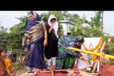 राजनांदगांव : हमर पहीली तिहार हरेली त्यौहार का आयोजन किया गया