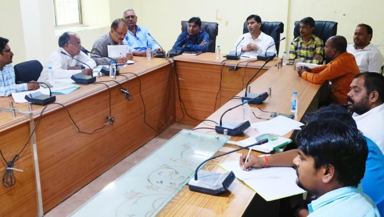 महापौर व आयुक्त ने प्रमुख जलकार्य विभाग के अधिकारी व अमृत मिशन के ठेकेदारों के साथ ली अहम बैठक:दिए आवश्यक दिशा निर्देश