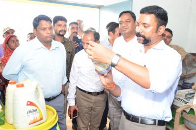 अभियान चलाकर जल जीवन मिशन के अंतर्गत कार्य करने की आवश्यकता - जिले के प्रभारी सचिव डॉ. एस भारतीदासन