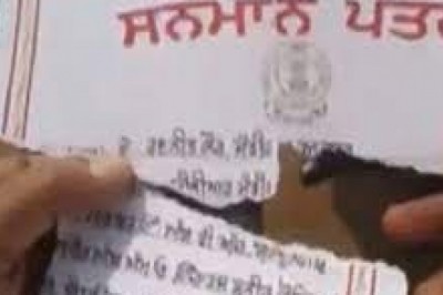 सम्मान पत्र फाड़े पंजाब में सेहतकर्मियों ने: