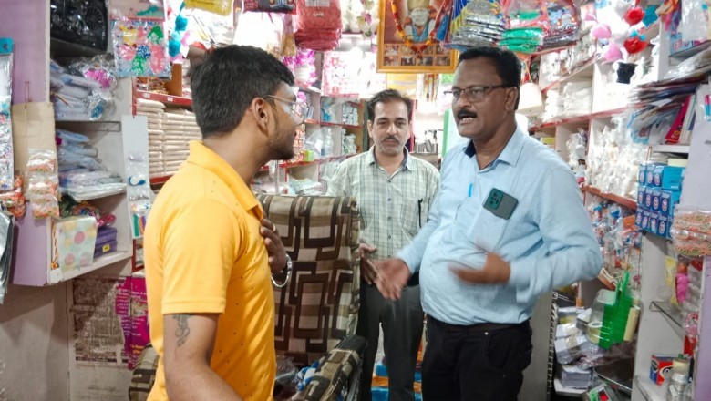 निगम ने 35 किलो पॉलीथिन किया जब्त,इंद्रिरा मार्केट गोयल प्लास्टिक में की छापामार कार्यवाही: