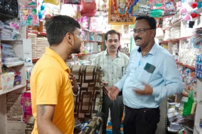 निगम ने 35 किलो पॉलीथिन किया जब्त,इंद्रिरा मार्केट गोयल प्लास्टिक में की छापामार कार्यवाही: