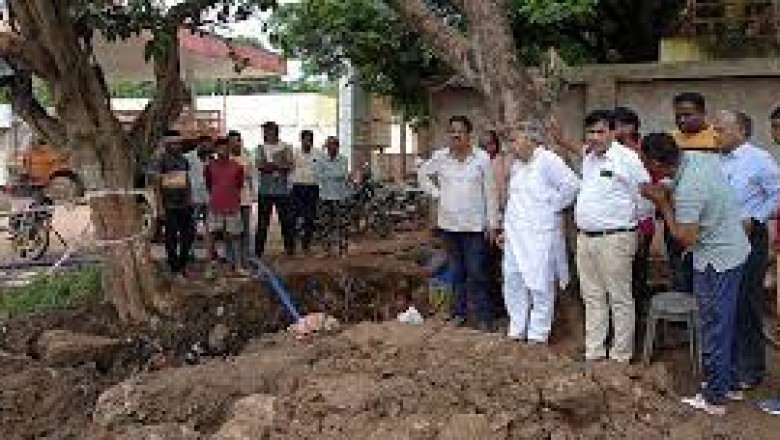 अमृत मिशन योजना के तहत बोरसी जोन के पानी टंकी में वाल्व लगाने का कार्य 23 से 24 तक