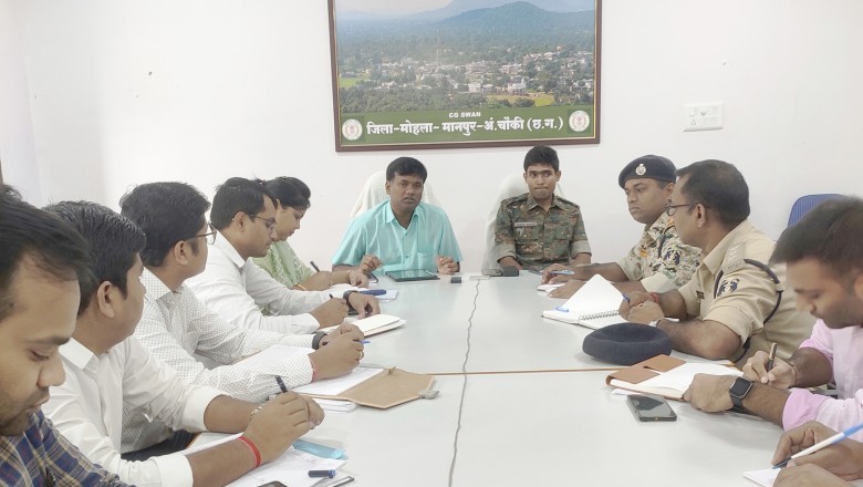 कलेक्टर एवं पुलिस अधीक्षक ने कानून व्यवस्था के संबंध में राजस्व एवं पुलिस विभाग के अधिकारियों की ली बैठक