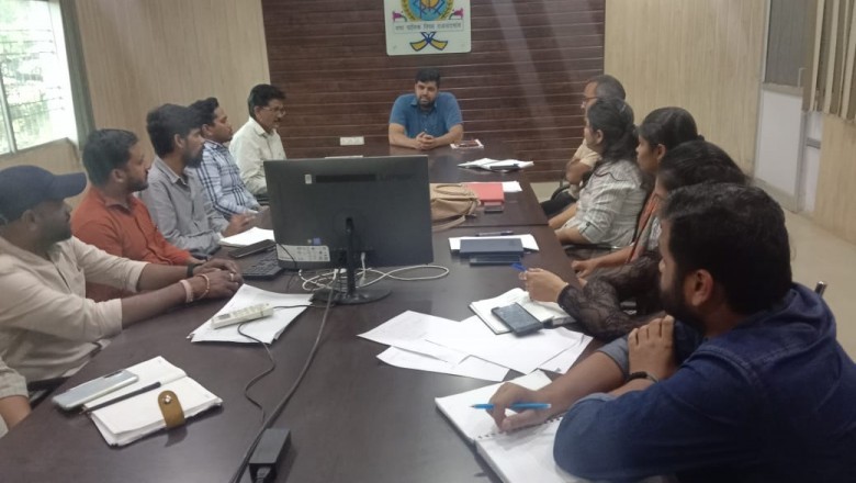 यातायात नगर की प्रीमियम राशि जमा करने आयुक्त ने ली व्यापारियों की बैठक