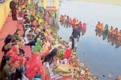 महापौर ने दी छठ पर्व की बधाई :
