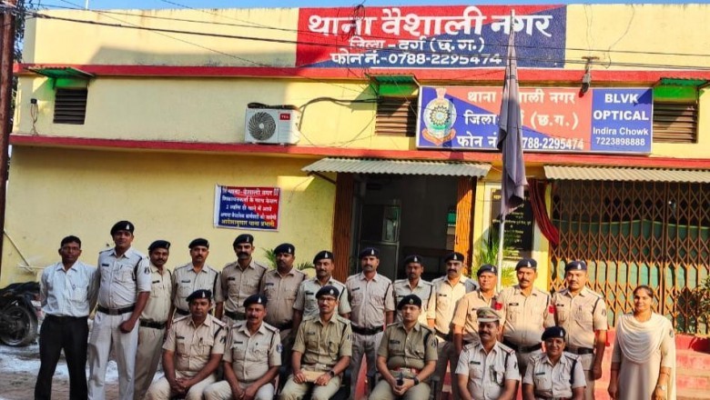 पुलिस अधीक्षक ने वैशाली नगर थाने का किया वार्षिक निरीक्षण