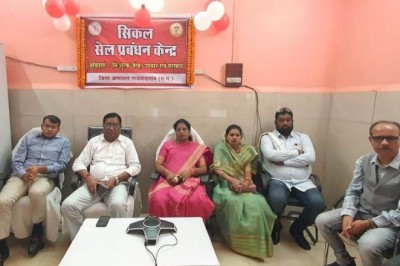 मुख्यमंत्री ने बसंतपुर स्थित जिला चिकित्सालय में किया सिकल सेल प्रबंधन केन्द्र का किया शुभारंभ :