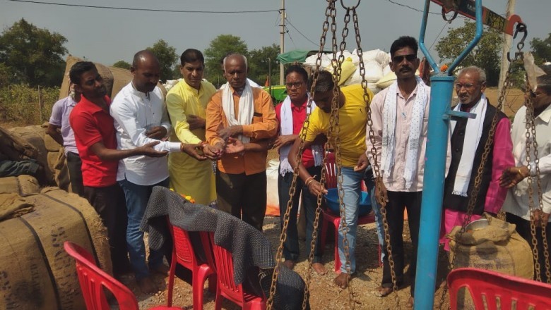 ग्राम कचांदुर में 1 नवम्बर से  धान खरीदी शुरू  :