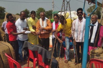 ग्राम कचांदुर में 1 नवम्बर से  धान खरीदी शुरू  :