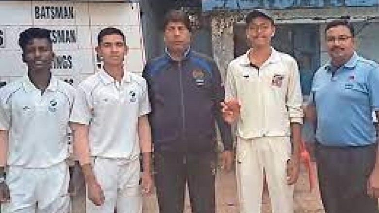 राजनांदगांव की टीम ने बड़ी जीत दर्ज की , अंडर-14 अंतर जिला क्रिकेट चैंपियनशिप में :