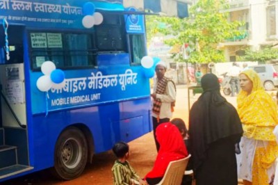 मुख्यमंत्री स्लम स्वास्थ्य योजना के दो साल सफलतापूर्वक पूर्ण:दो साल में 1 लाख 79 हज़ार से अधिक मरीजो का उपचार,1 लाख 53 मरीजो को निशुल्क दवा: