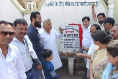 विधायक के दिल्ली से लौटते ही शहर में विकास कार्यों ने पकड़ी गति :
