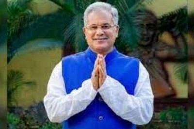 डोंगरगढ़ : ग्राम बेलगाँव में भूपेश बघेल जी का आगमन :