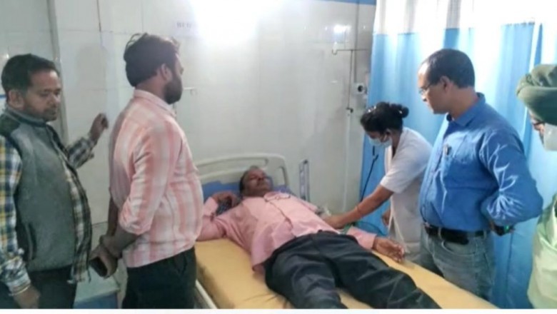 राजस्व और पुलिस अमला की मौजूदगी में हमला, कांग्रेस नेता को 2 महिला समेत 5 लोगों ने मारा, हालत गंभीर..