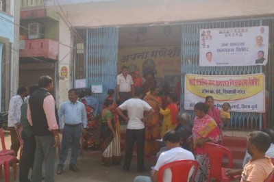 जनसमस्या निवारण शिविर को मिल रहा अच्छा प्रतिसाद-निगम आयुक्त रोहित व्यास ने दिए आवेदनों पर त्वरित कार्यवाही के निर्देश