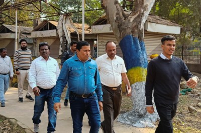 नगर चौपाटी का हो रहा है कायाकल्प,जल्द जनता को किया जाएगा समर्पित,आयुक्त ने किया निरीक्षण