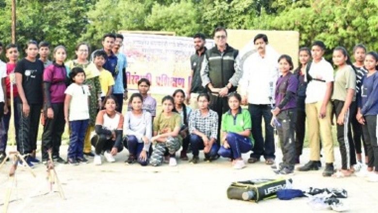 कमला कॉलेज में 15 दिवसीय तीरंदाजी प्रशिक्षण का आयोजन