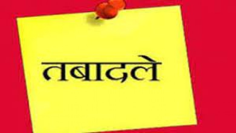 10 प्रभारी निरीक्षकों के कार्यक्षेत्र में फेरबदल