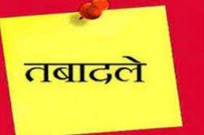 10 प्रभारी निरीक्षकों के कार्यक्षेत्र में फेरबदल