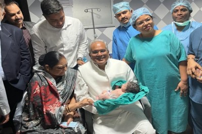 मुख्यमंत्री भूपेश बघेल बने दादा,बोले सब कुशल मंगल