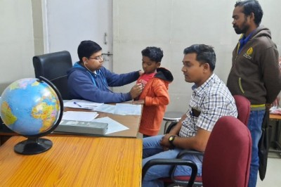 चिरायु अतंर्गत जन्मजात हृदय रोग स्क्रीनिंग शिविर का आयोजन