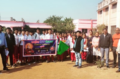 रासेयो का सात दिवसीय शिविर का शुभारंभ मुख्य अतिथि कुलबीर सिंह छाबड़ा ने किया