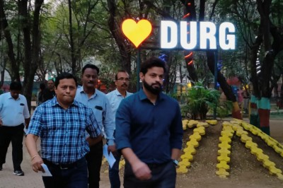 06 करोड़ 64 लाख की लागत से जी.ई. रोड से जेल तिराहा (गौरव पथ) तक का किया जायेगा उन्नयन व चौड़ीकरण, कलेक्टर ने किया निरीक्षण