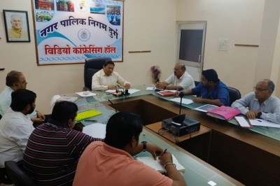 अमृत मिशन प्लान के मुताबिक कार्य करें, गर्मी के दिनों में न हो पेयजल संकट,अभी से पूर्ण कर ले तैयारी, आयुक्त लोकेश चन्द्राकर ने ली जलकार्य विभाग की बैठक: