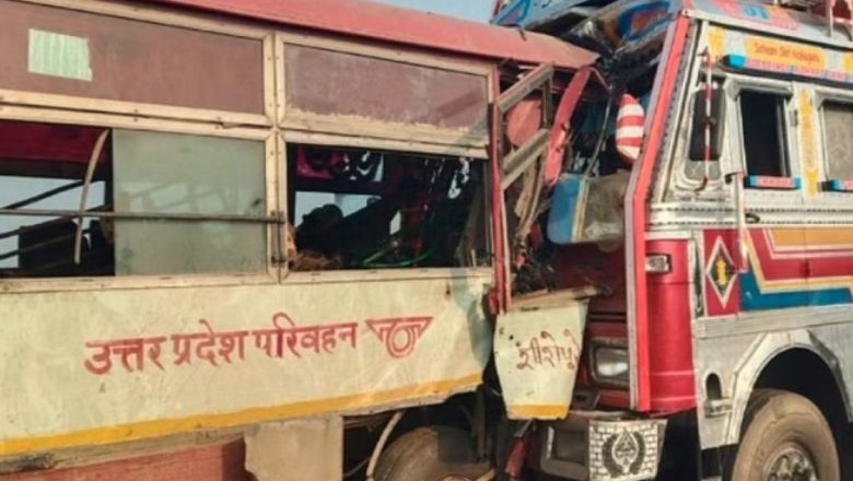 बस और ट्रक की आमने-सामने टक्कर, हादसे में 24 यात्री घायल, 5 की हालत गंभीर :