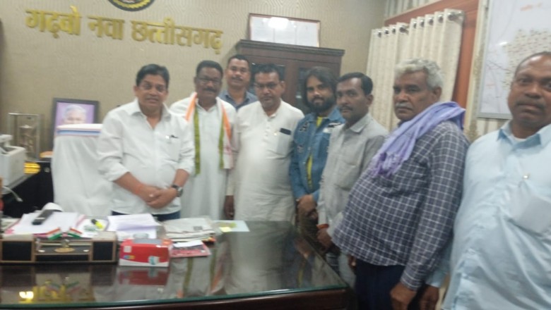 शिव डहरिया नगरीय निकाय एवं श्रम विभाग से जिला साहू संघ ने किया सौजन्य मुलाकात
