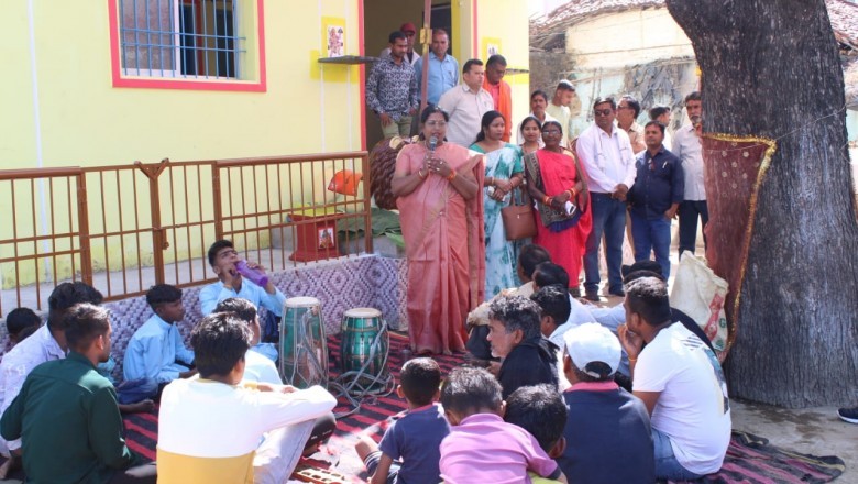 मोहड में निर्मित सामुदायिक भवन का महापौर ने किया लोकार्पण :