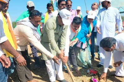 भाजपा के कार्यकाल मे किसानों ने आत्महत्या किया : विधायक भुनेश्वर बघेल :