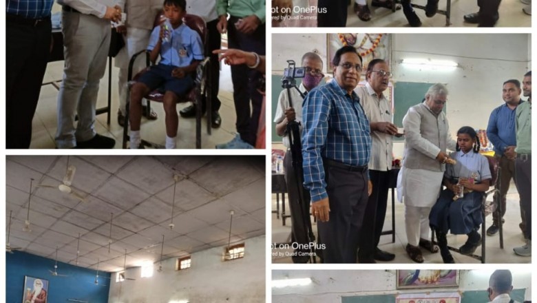 जिले में बच्चों को दी गई कृमि नाशक दवा, विधायक ने जिला अस्पताल में बच्चों को खिलाई दवा :