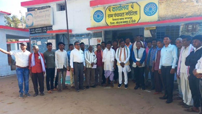माटी कला बोर्ड के अध्यक्ष ने किया रूरल इंडस्ट्रियल पार्क भर्रीटोला का निरीक्षण :