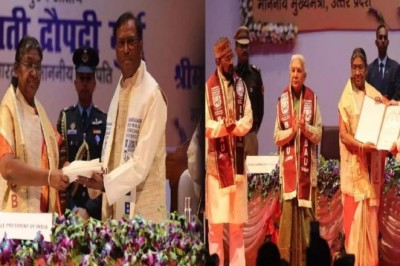 राष्ट्रपति द्रौपदी मुर्मू बोलीं- मेरे लिए भीमराव अंबेडकर भगवान के सामान, उन्हीं की वजह से आज मैं आपके सामने खड़ी हूं…