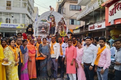 भव्य महाकाल शोभा यात्रा में उमड़ा जनसैलाब जमकर झूमे श्रद्धालु :