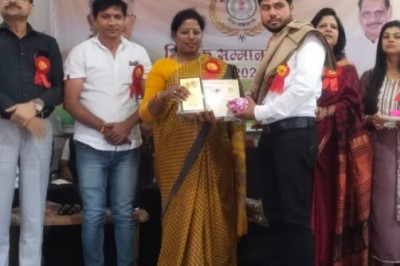 शिक्षक सुरेश कुमार साहू मुख्यमंत्री शिक्षा दूत अलंकरण से किए गए सम्मानित  :
