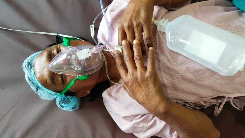 चार सालों से नाक में फंगल इंफेक्शन, जिला अस्पताल के मेडिकल टीम ने ऑपरेशन कर  गंगा राम को दिलाई राहत :