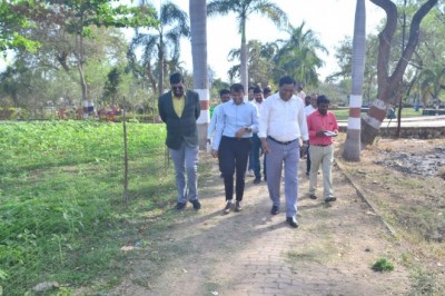 पुष्प वाटिका में बनेगा मछली घर एक्वेरियम :