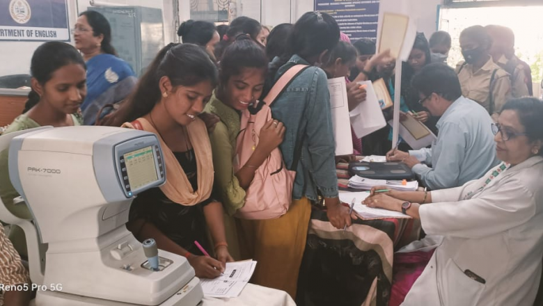 डॉ खूबचंद बघेल जी की पुण्यतिथि पर महाविद्‌यालय में एस आर हाँस्पिटल द्वारा नि:शुल्क स्वास्थ्य परीक्षण शिविर का आयोजन :