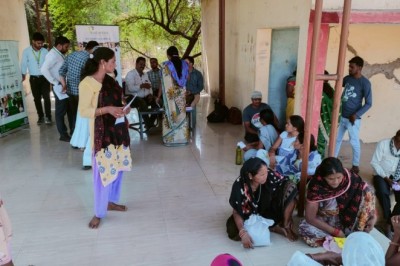 आगजनी से प्रभावित लोगों को शिविर के माध्यम से राहत दिलाने का प्रयास, खुद का आवास दिलाने तथा जरूरी डॉक्यूमेंट बनाने के लिए लगा कैंप
