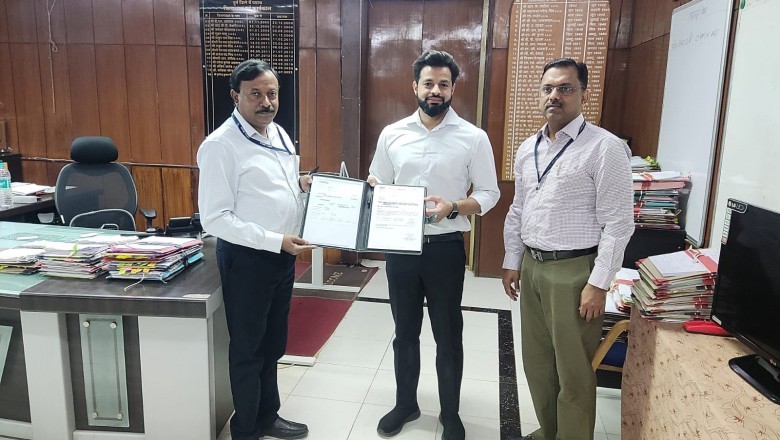 जिला अस्पताल के रिनोवेशन के लिए एनएसपीसीएल ने सौंपा एक करोड़ पचहत्तर लाख रुपए का चेक :