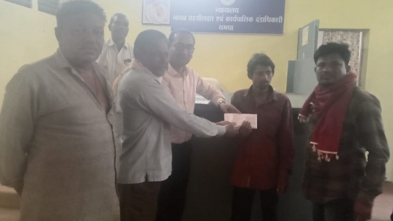जिला प्रशासन की मदद से मानसिक रूप से विक्षिप्त  ढालू राम को मिली राहत :