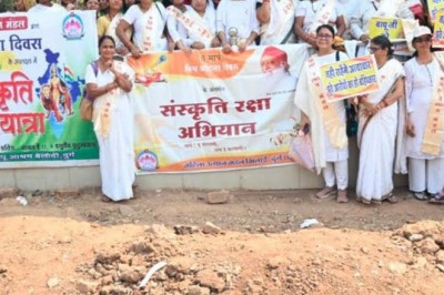 संत श्री आशारामजी बापू के साधकों द्वारा भिलाई, दुर्ग, छत्तीसगढ़ में निकाली गई रैली