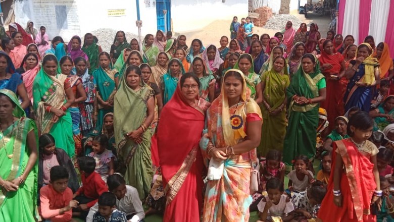महिला पूरे परिवार को सशक्त बनाने के साथ समाज मे परि वर्तन लाते है : भोला राम साहू विधायक