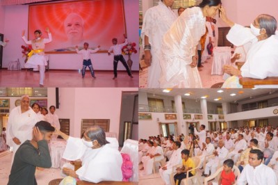 ब्रह्माकुमारीज़ होली सेलिब्रेशन:  ब्रम्हकुमारी आशा दीदी ने बताये होली के अर्थ