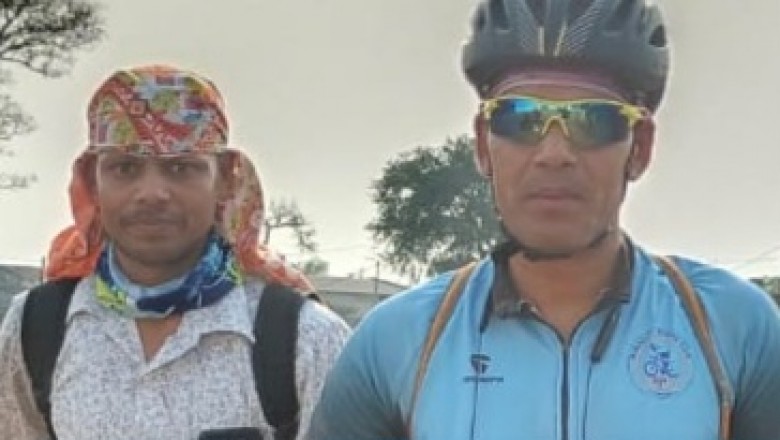मिशन साइकिल यात्रा 2023 - दो शिक्षकों ने शुरू की अपनी सायकिल यात्रा
